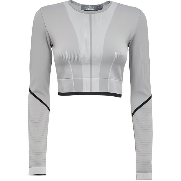 (WMNS) adidas by Stella McCartney TrueStrength Long Sleeve Top Grey Women s HR4511 L