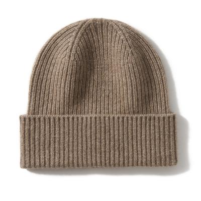 Cashmere Autumn and Winter New Unisex Solid Color Windproof Striped Knitted Casual Rummaging Hat