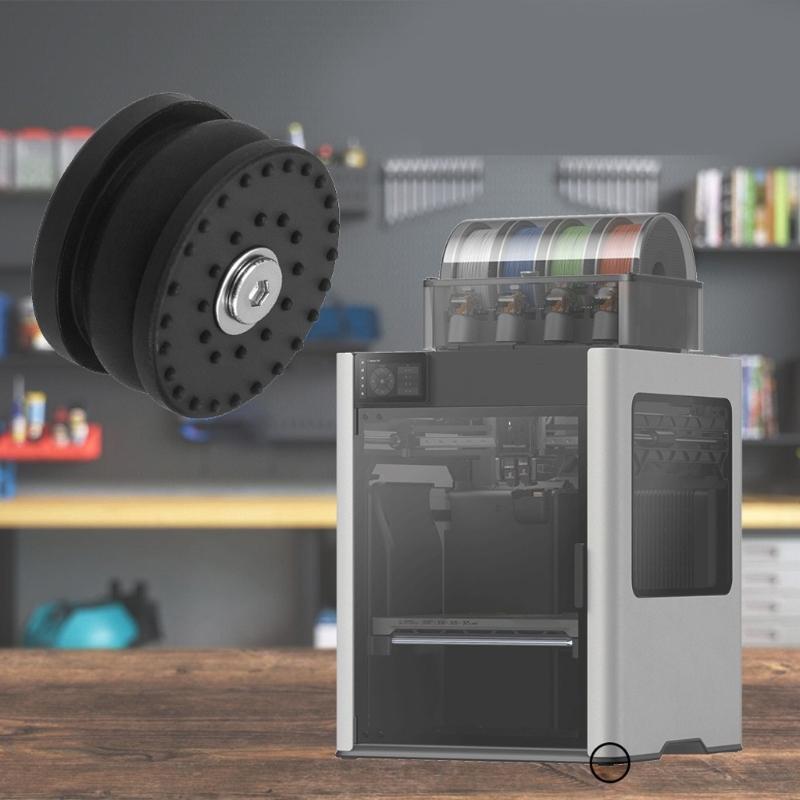 3D Printer Shock Absorption Silicone Feet Anti Vibration Pads Quiet Operation For High Precisions Printing