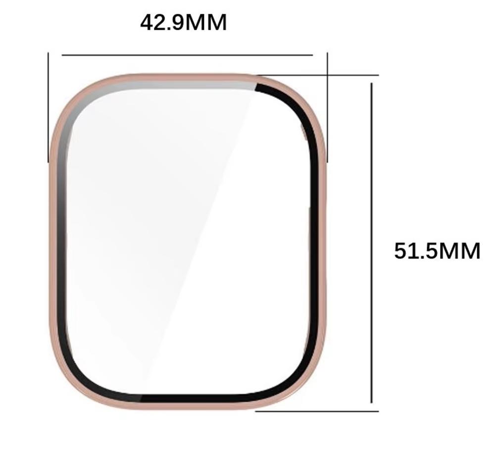 Tempered Glass+Case For Xiaomi Redmi Watch 5 Active Screen Protector PC Bumper Protective Cover Redmi Watch 4 Case Accessories