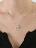 Lovetrix Silver925 Heart Rose Basic Necklace (2Ver.)