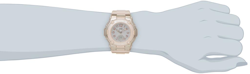 Casio Solar Watch Pink Baby-G Radio-Controlled BGA-1100-4BJF Women's