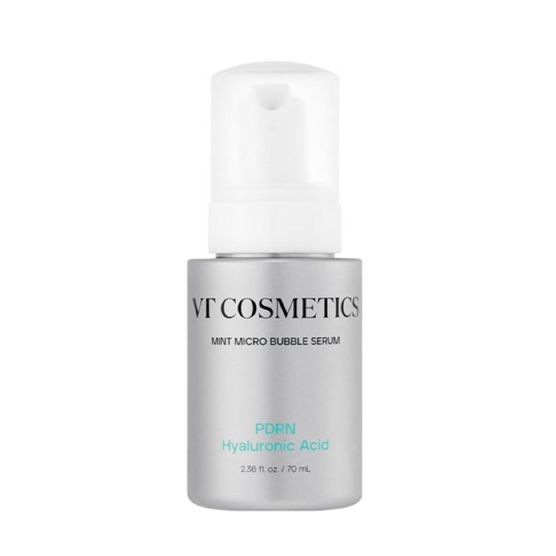 

VT Cosmetics Сыворотка с PDRN, гиалуроновой кислотой и мятой, с микропузырьками, 70 мл