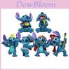 Stitch singt und tanzt – Eiscreme- und Musik-Miniaturmodell für Heimdekoration und Geschenkideen