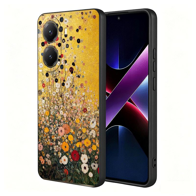 Kiss By Gustav Klimt Art Soft Phone Case for Xiaomi Poco X5 X6 X7 X8 Pro Max X3 F7 F8 Ultra M8 M7 M6 M5 Redmi 15 15C 14C 13C 12C