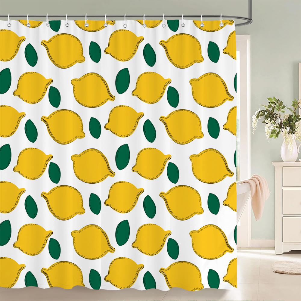 Chinese-style Printed Shower Curtain Waterproof Fabric Bathroom Plum Bossom Flowers Birds Plants Bathtub Screen Home Decorate