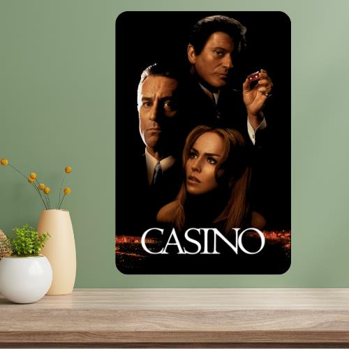 Casino Classic Movie Metal Poster Sign 20x30cm(7.8x11.8inch)
