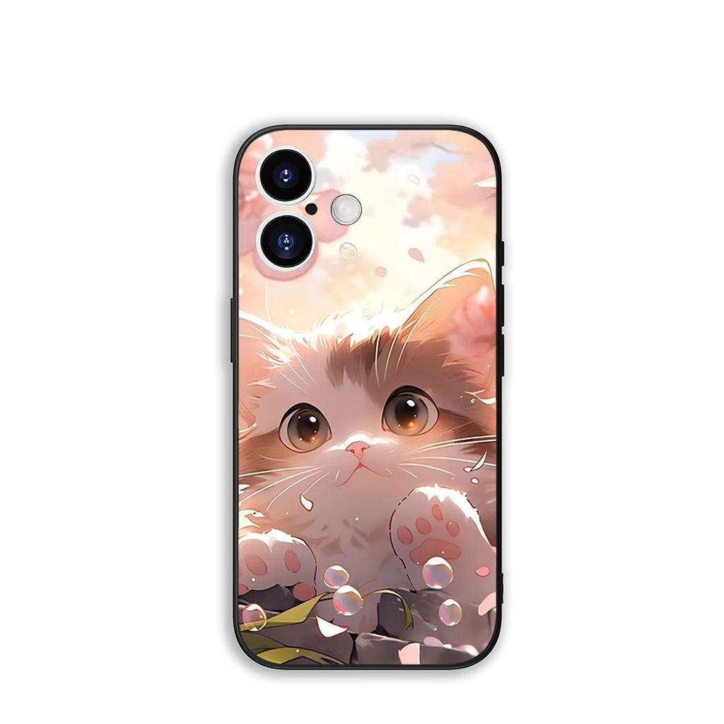 Cover for Motorola Moto Edge 50 30 Fusion 40 neo Ultra Pro G54 G24 G05 G35 G55 G64 G75 G84 G85 Case Kitten Cat Meow Wallpaper