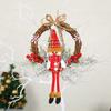 2023 Christmas Wreath: Cross-border Hot Selling 30CM Holiday Decoration for Shopping Mall & Hotel