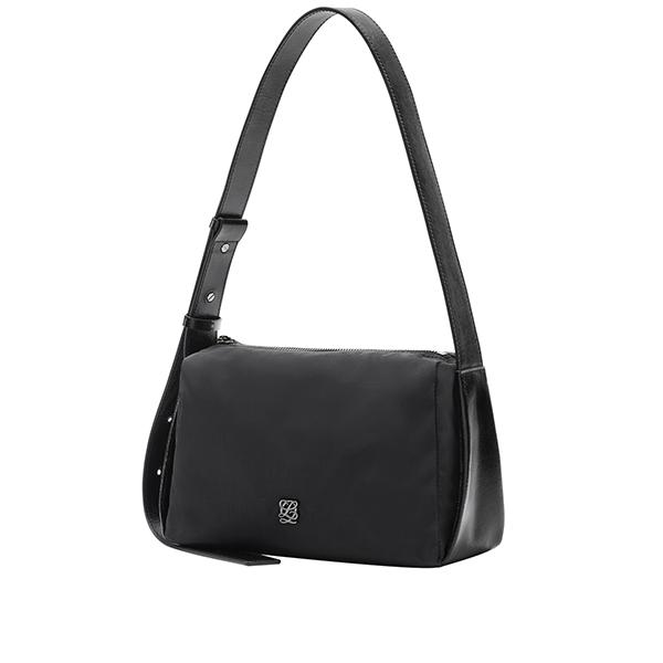 Louis Quatorze Women'S Nylon Shoulder Bag Hs4Sd03Bl
