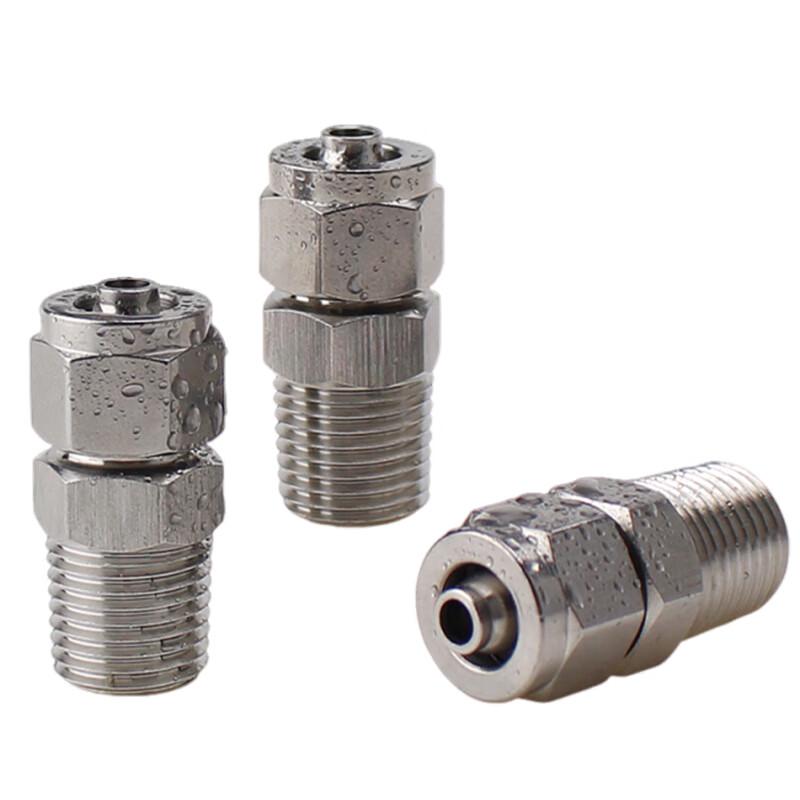 304 Stainless Steel Air Tube Quick Connector
