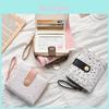 Cute Girls Wallet With Lock Closure Pu Material For Daily Use