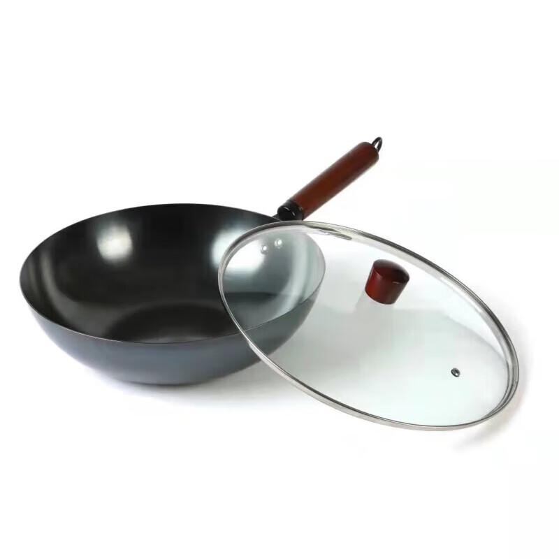 Fumeida 32cm Non-Coated Iron Wok