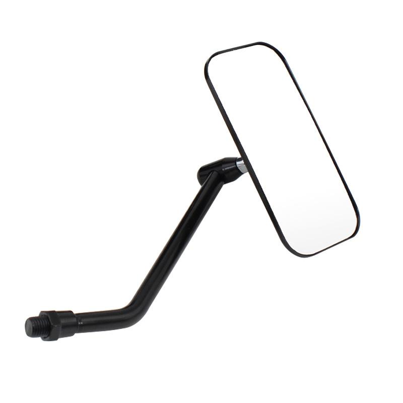 Modified Motorcycle Rearview Mirror Personality Retro Square Mirror Auxiliary Mirror Electric Vehicle Reflector Scooter