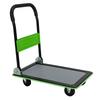 Platform Cart, 330 lb Load Capacity Platform Trolley with 360-Degree Swivel Casters, Foldable for Loading and Storage, Storage Use - Green