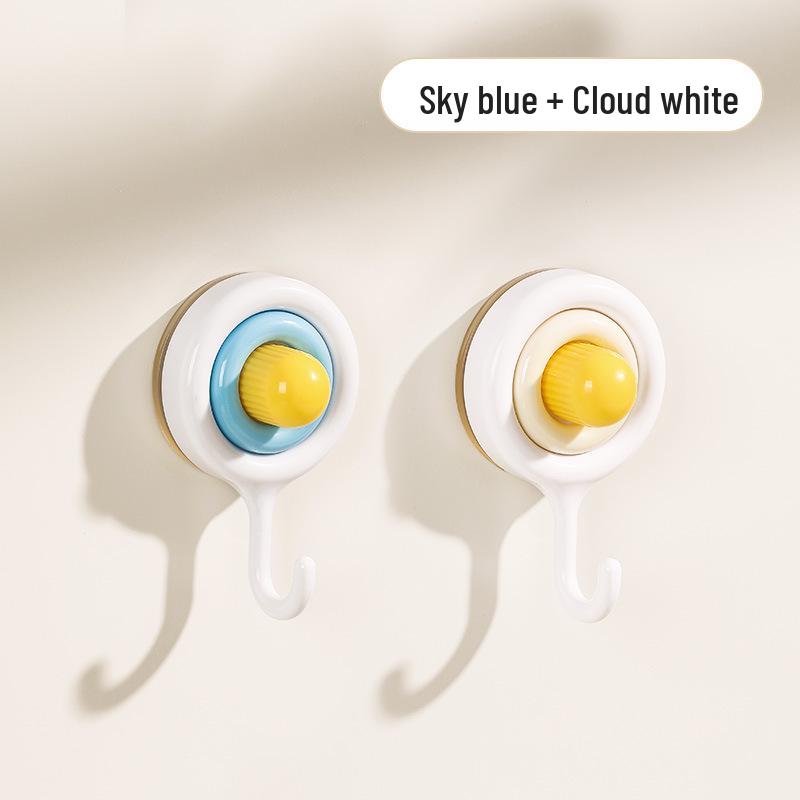 Cartoon Suction Cup Hook: Strong, Reusable, Movable, No-Drill Bathroom & Kitchen Hook