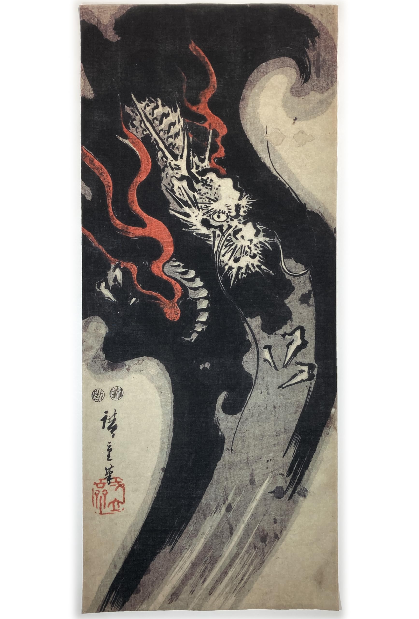 

hand towel from all over the Utagawa Dragon Ukiyo-e world, Hiroshige,