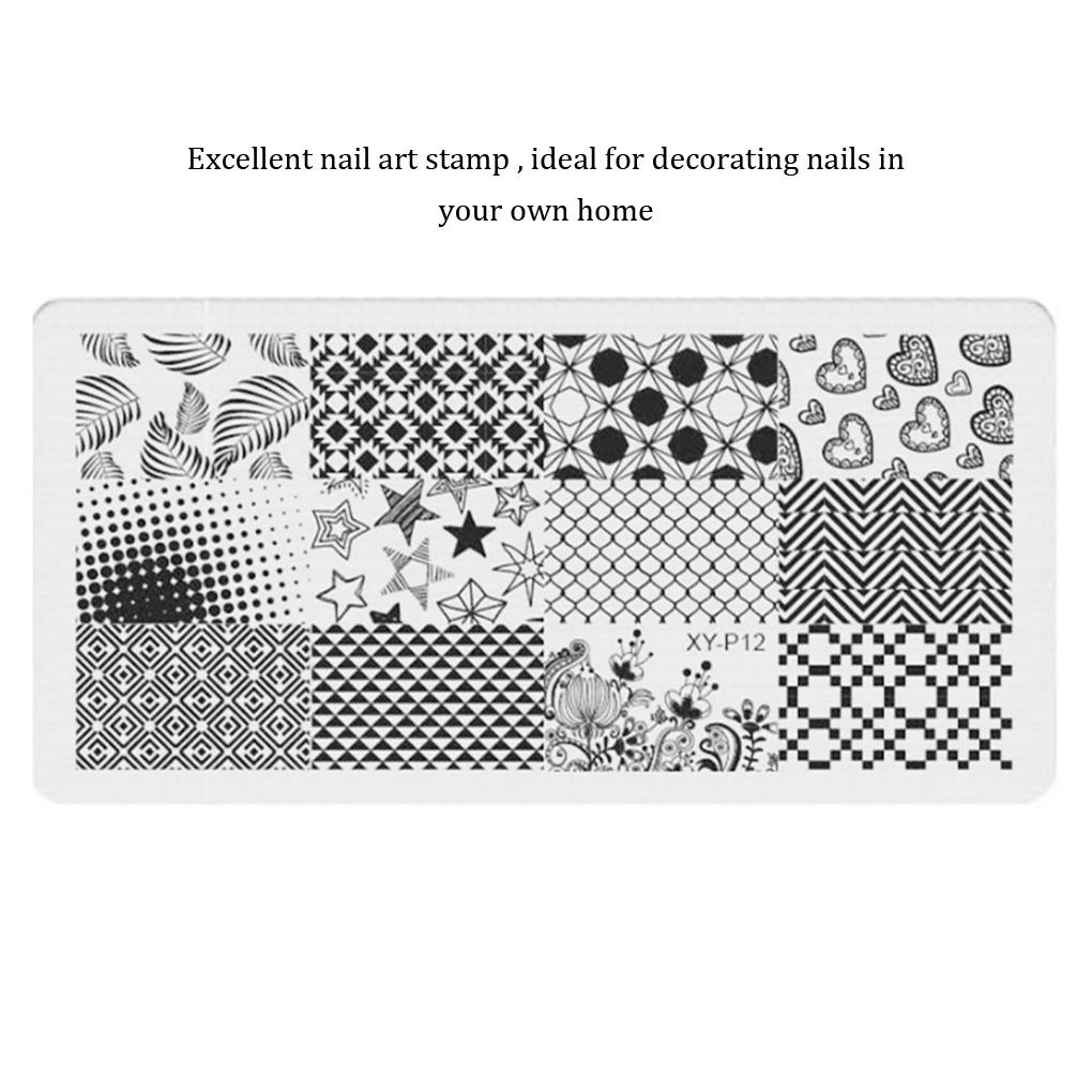Art Stamping Plate Seal Manicure Printer Tool Stamping Stamp Patterns