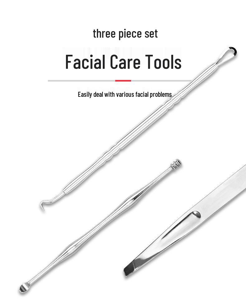 Eagle Beak 8-Piece Nail Care Set: Clippers, Scissors, Tweezers, Ear Pick, Nose Hair Trimmer