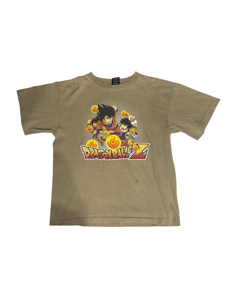 

[USED] Rare 2000s Dragon Ball Z T-shirt, beige, vintage, anime T-shirt