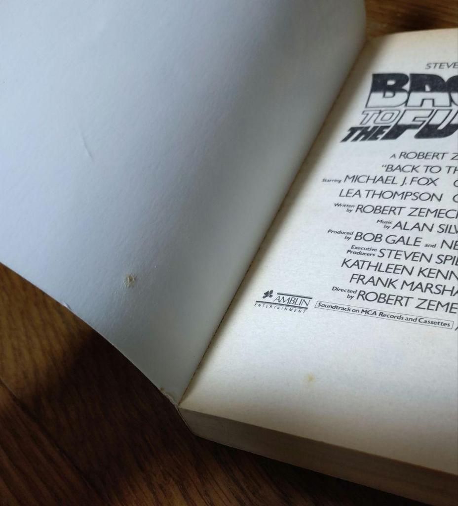 [USED] Back to the Future Books
