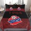 3D-Druck Hapoel Haifa Bettwäsche-Set, Weiche Bettbezüge Warme Decken Bettwäsche-Set Bequemer Bettdeckenbezug Kissenbezug, King Queen Twin Größen Abmessungen Jung