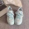 Bread Shoes Ins Trendy Spring New Thick-soled Heightened Big Head with Skirt Student Board Shoes