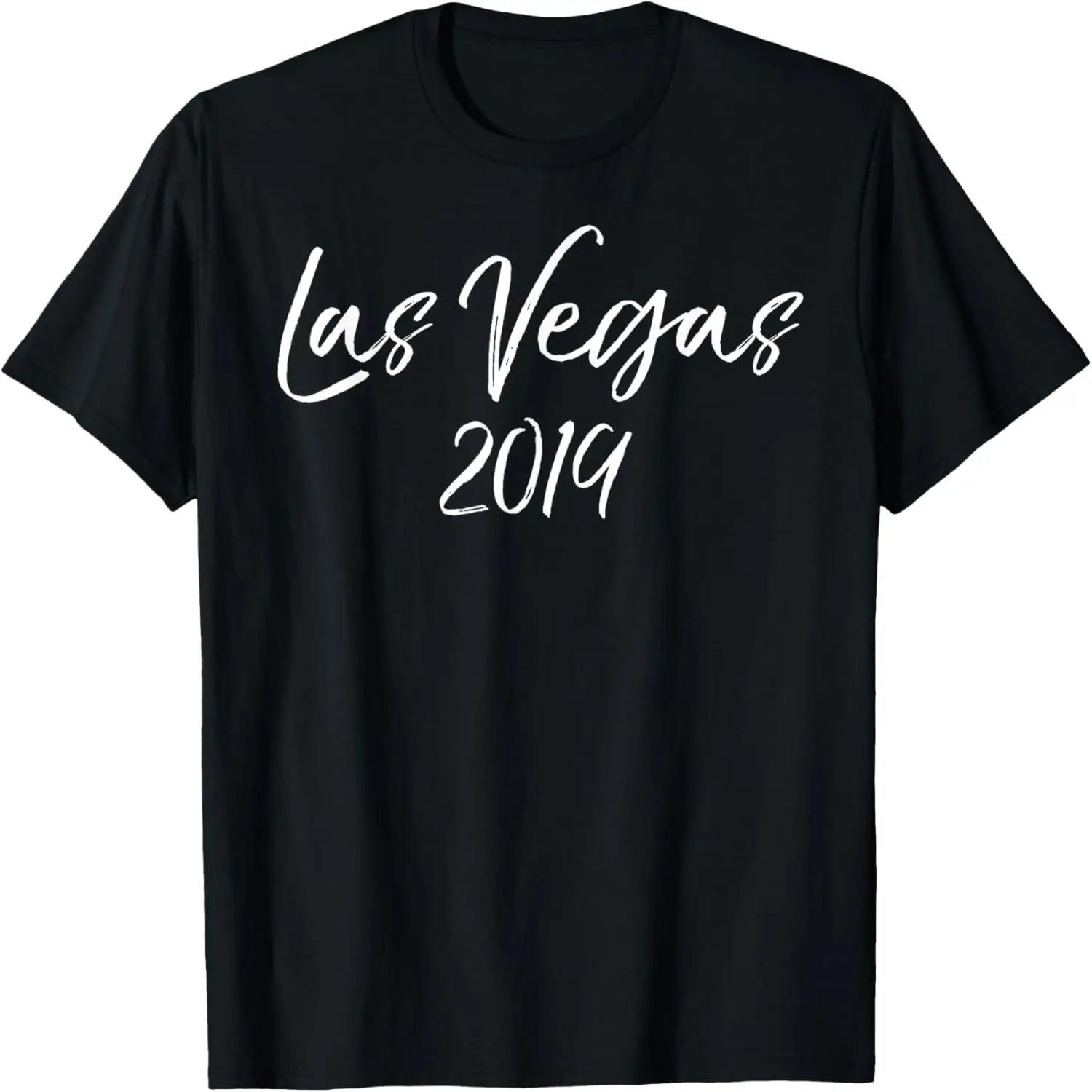 

Las Vegas 2019 Shirt Matching Family Vacation Couples Gift S чёрный