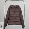 Trendy New Padded Splicing Cotton Clothes Men's and Women's Light and Thin Comfortable Casual Versatile Light Jacket