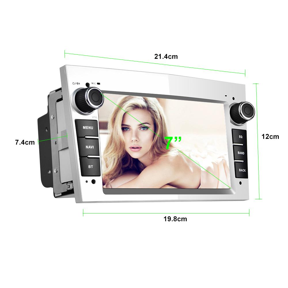 2 DIN Car Radio Android For Opel Para Astra Meriva Vectra Antara Zafira Corsa Multimedia GPS 1+16GB