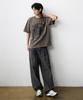 GROOVE RHYME Front Pintuck Washed Wide Denim Pants - 4 Colors