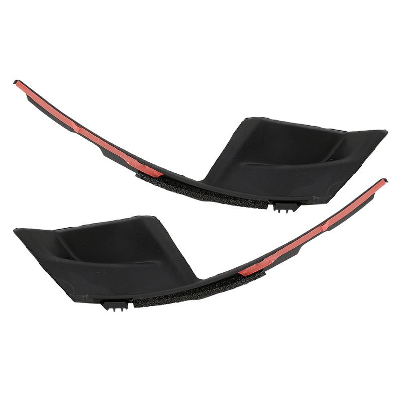 1 Pair Car Side Fender Hood Cowl Seal Trim End Cap Black Plastic 5386708020 5386608020 Fit for Toyota Sienna 2011-2018
