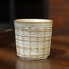 Japanese Retro Ceramic Coffee Mug Handmade Latte Cup Rustic Tea Cup for Home Office