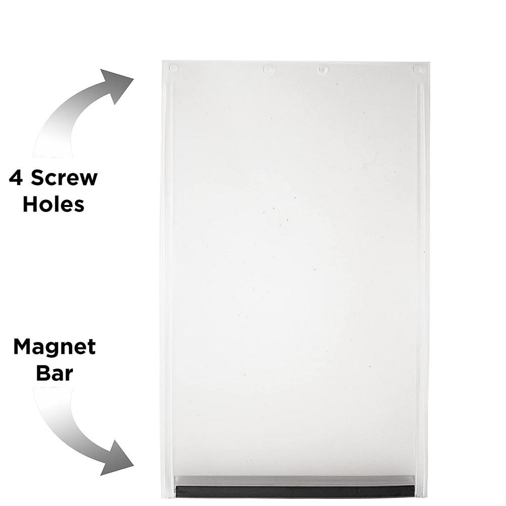 M - Extra Large Dog Pet Door Replacement Flap Compatible with PAC11-11038/11038/11040 Most Energy Efficient Less Shrinkage BPA F