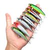 7PCS 3.4g5g8g11.9gUltra-long cast micro-vibrating pencil lure for all swimming layers, suitable for fish like red-eye catfish an