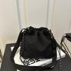 Women's Versatile Large Capacity Crossbody Bag - Japanese & Korean Style with Drawstring