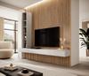 Acoustic Wall Panel Mebano PRO Grandson Oak with Black HDF Backing 4x (18.5x240 Cm)