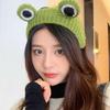 Cartoon Animal Wash Face Headband Knitted for Frog Headbands Lovely Party Hair P