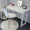 Nordischer Stil Plüschdecke Wohnzimmerteppich Schlafzimmer Mädchenzimmer Schmutzabweisende Kissen Runde Matten Schlafzimmer Nachttischdecke