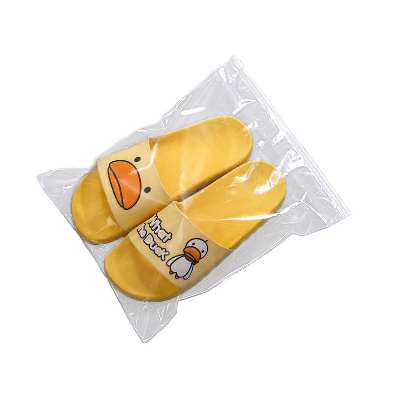 Waterproof PE Shoe Storage Bag with Zipper: Transparent, Dust-Proof, Moisture-Resistant Cover for Travel