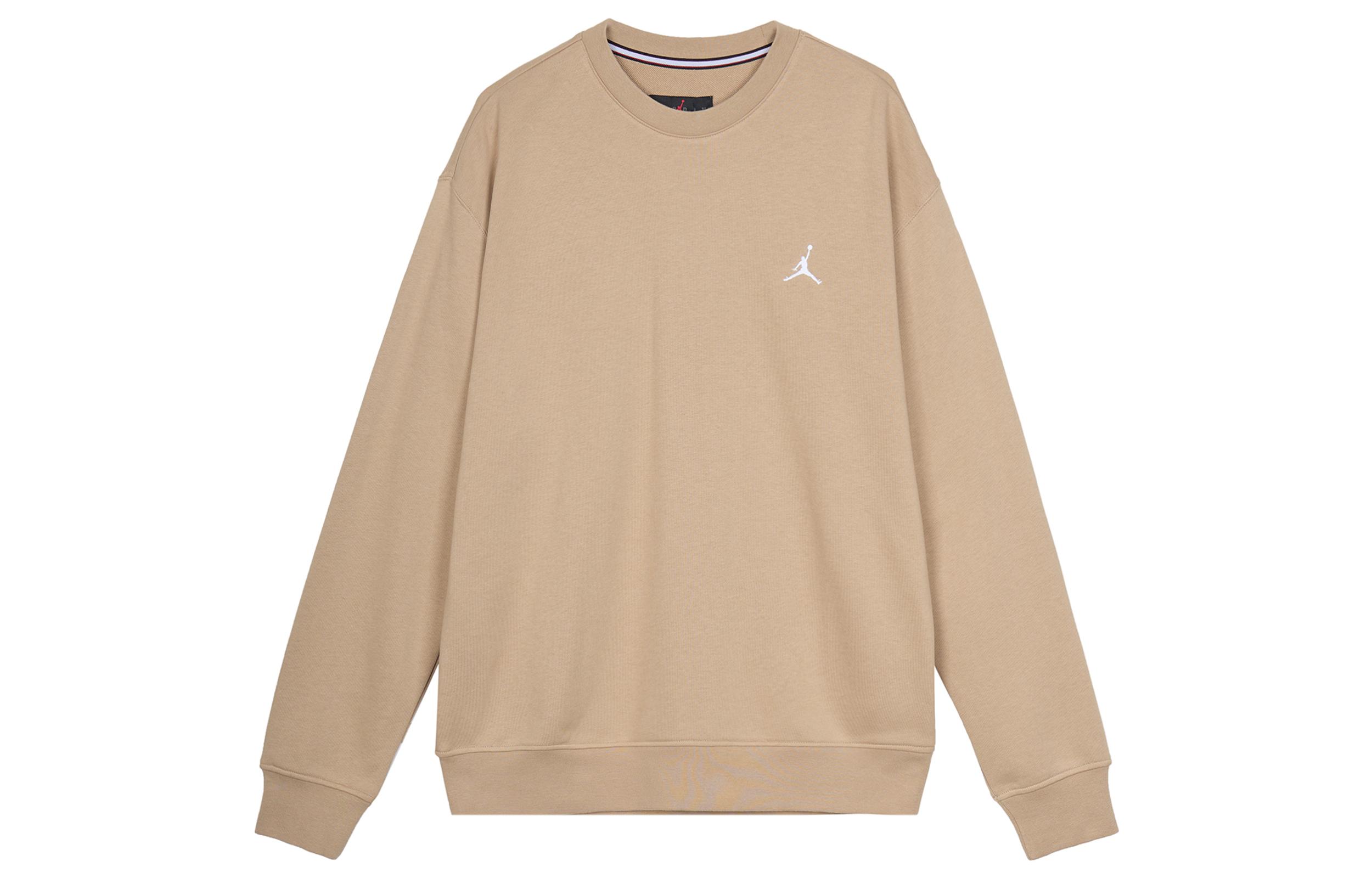 Jordan ESSENTIALS Толстовки Мужские Хаки Круглый вырез Умеренный Обычный FQ1865-200 L