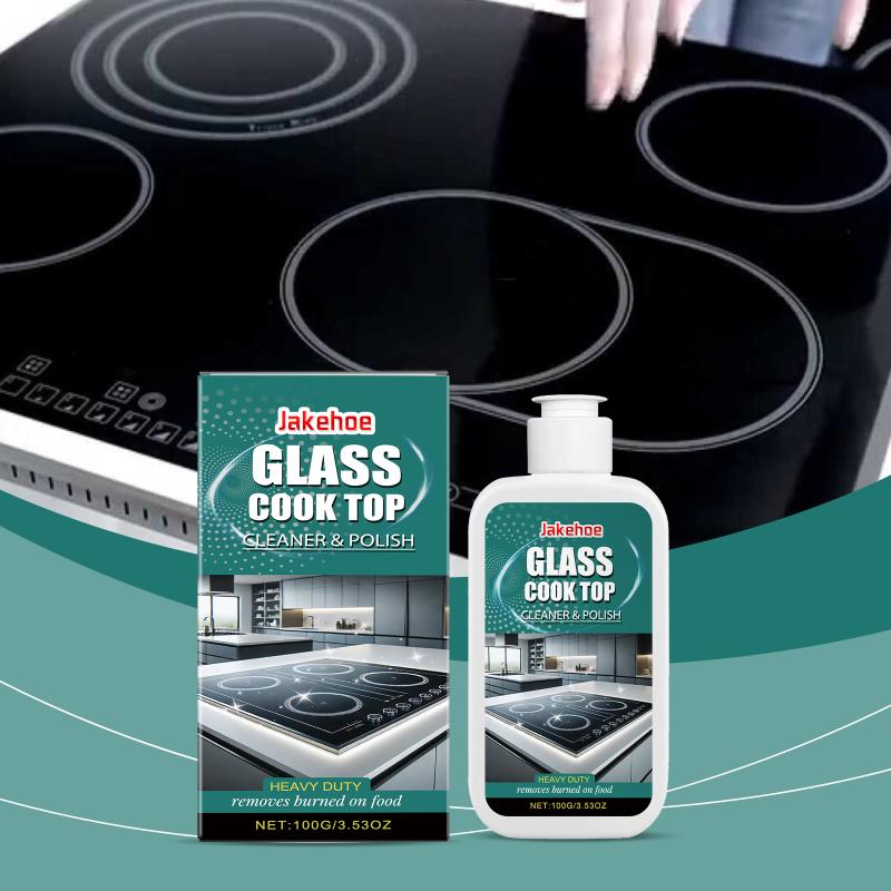 Kitchen Use Glass Stove Cleaner for Induction Cooktop Removes Grease and Grime Polishing Agent for Ceramic Surfaces