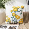 Flower Pillow Cover Does Not Include Core Pastoral Style Home Sofa Pillow Bedside Cushion Office Waist Pillow Quilt