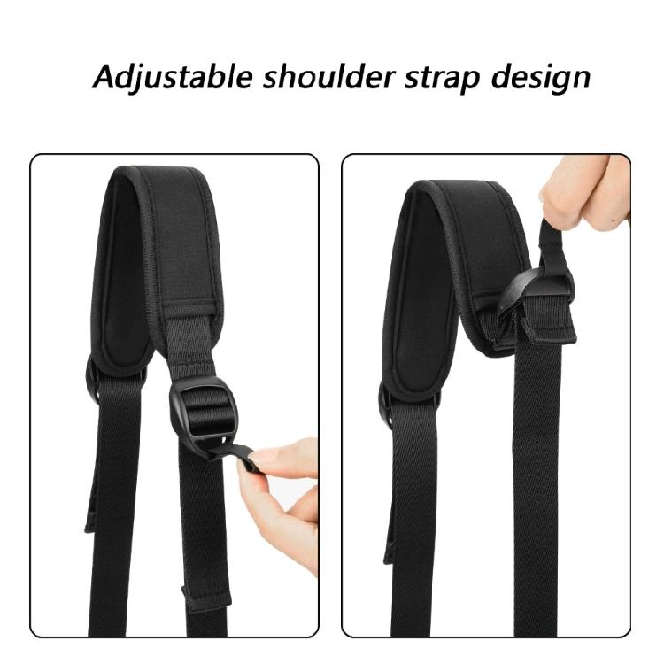 Multipurpose Speaker Carrying Solution Quick Adjust Mechanism Weather Resistant Shoulder Strap Replacement