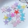 20Pcs New Cute Resin Cartoon Shining starfish Flat Back Scrapbooking DIY Jewelry Craft Decoration Accessories