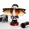 Yousheng Big Nose Men Glasses Holder Eyeglass Display Stand Teacher Figurine Statue Desktop Decoration Sunglasses Eyewear Keeper Spectacle Display