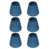 6PCS Fabric Modern Simple Lampshade Lightweight Wall Lamp Shade  Crystal Chandelier