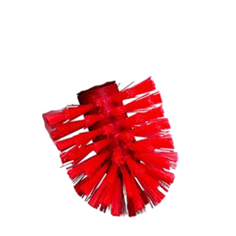 

Plastic Wc Replacement Bathroom Cleaning Toilet Brush Head Holder White Black червоний