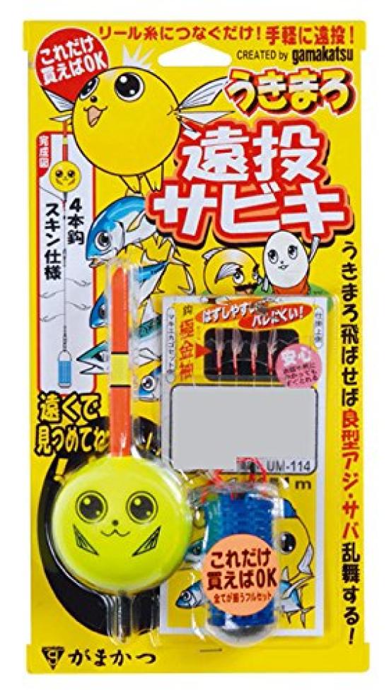 Gamakatsu Ukimaro Sabiki Skin UM114 Line Long-Distance #7 - 2. 45737-7-2-07