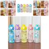 Cute Cartoon Design Tritan Plastic Water Bottle For Kids 550ml Capacity High-temperature Resistant